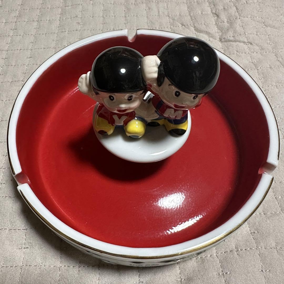 ヤンマーヤン坊マー坊皿2枚直径約20cm